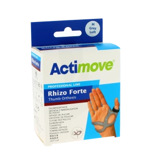 Actimove Rhizo Forte Orthèse Pouce Gauche Immobilisation Gris M