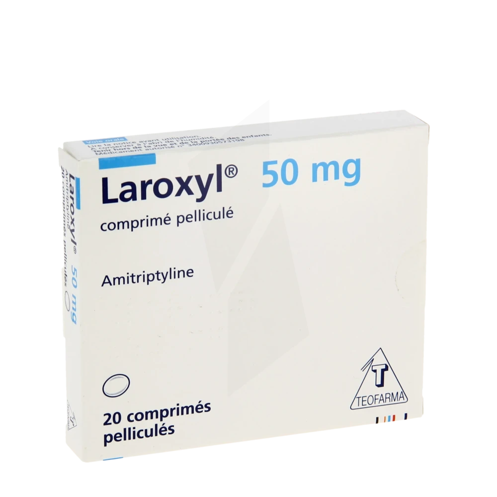 Laroxyl 50 Mg, Comprimé Pelliculé
