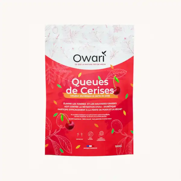 Owari Queues De Cerises Infusion Sachet/50g