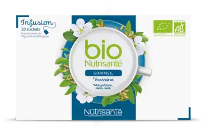 Nutrisanté Infusions Bio Tisane Sommeil 20 Sachets à VILLERS-LE-LAC