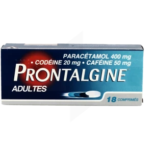 Prontalgine, Comprimé