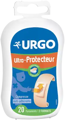 Urgo Ultra-protecteur Pansement Antiseptique PrÉdÉcoupÉ B/20 à LE PIAN MEDOC