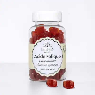 Lashilé Beauty Acide Folique (vitamine B9) Gummies B/60 à SAINT-PRIEST