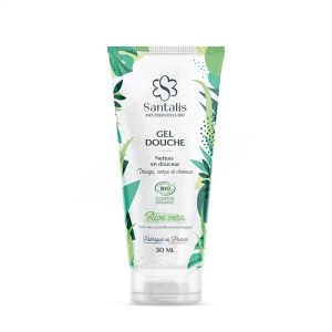 Santalis Dermo Gel Douche Aloe Vera Bio T/50ml