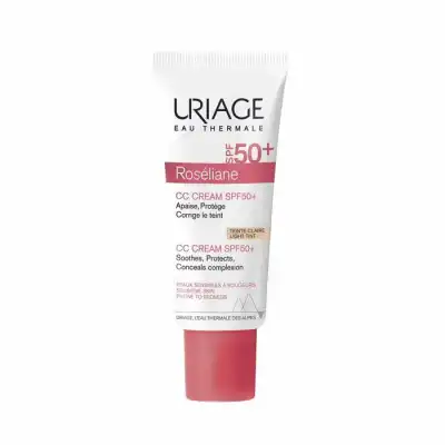 Uriage Roseliane Cc Cream Spf50+ Crème Soin Teinté Anti-rougeurs T/40ml à Aubervilliers