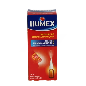 Humex Fournier 0,04 Pour Cent, Solution Pour Pulvérisation Nasale