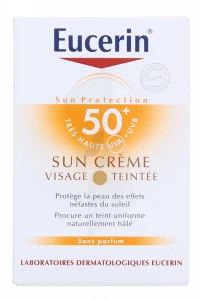 Eucerin Sun 50 + Cr Visage Teintée T/50ml
