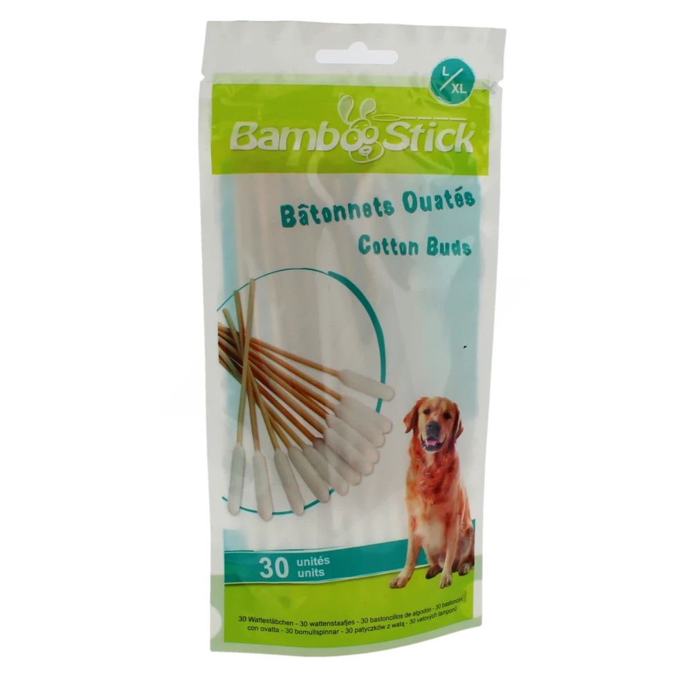 Bamboo Sticks - Bâtonnets Ouatés Pour Chiens - L / Xl - 30 Pcs