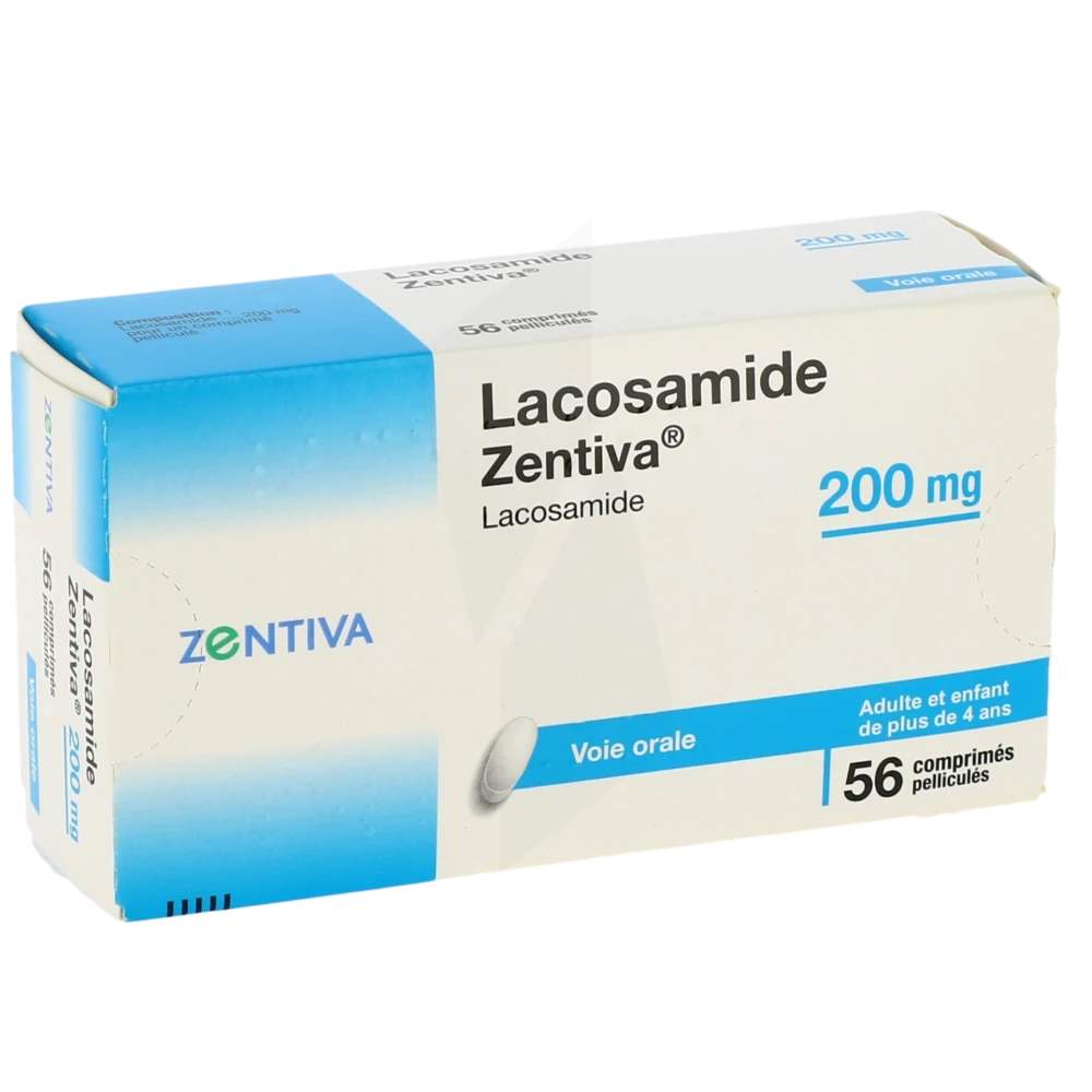 Lacosamide Zentiva 200 Mg, Comprimé Pelliculé