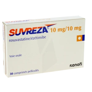 Suvreza 10 Mg/10 Mg, Comprimé Pelliculé