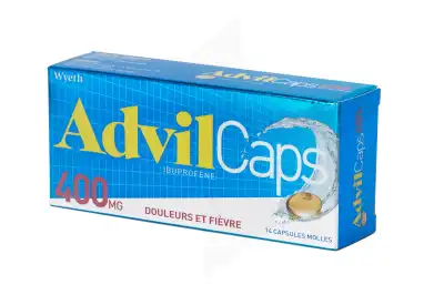 Advilcaps 400 Mg Caps Molle Plaq/14 à MARIGNANE