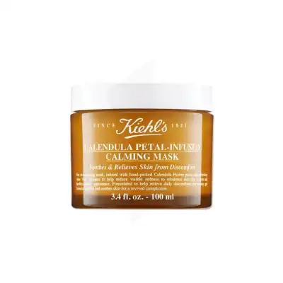 Kiehl’s Calendula Petal-infused Calming Mask Masque Hydratant Et Apaisant Au Calendula Et à L'aloe Vera Pot/100ml à Pont à Mousson