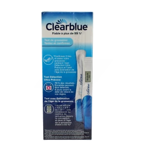 Clearblue Test De Grossesse Testez Et Confirmez B/2