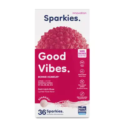 Novaboost Sparkies Bonne Humeur Litchi-rose Bt36 à MARIGNANE