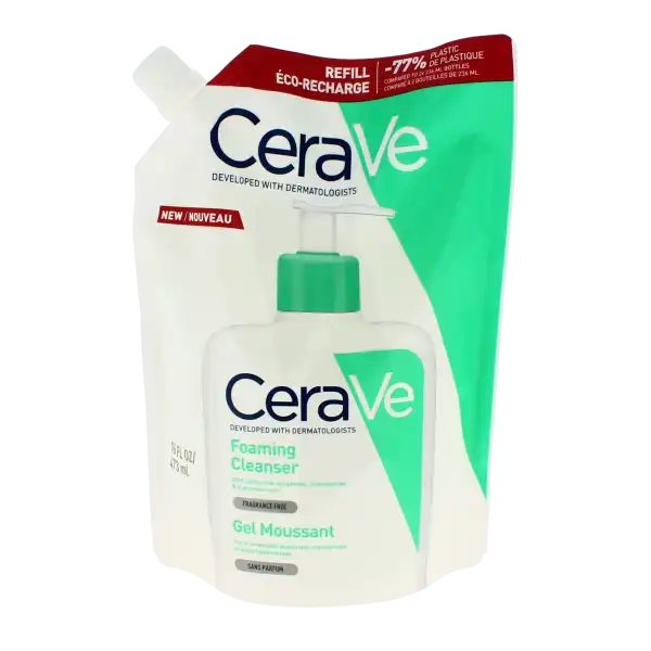 Cerave Gel Moussant Nettoyant Eco-recharge/473ml
