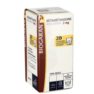 Pharmacie de la Gare - Médicament Betamethasone Biogaran 2 Mg ...