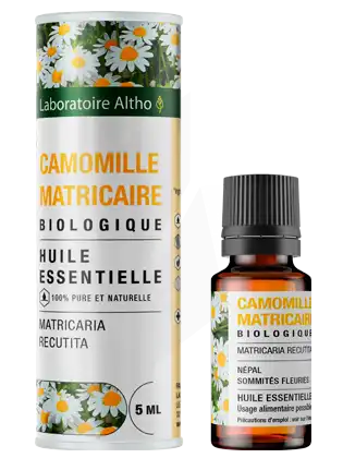 Laboratoire Altho Huile Essentielle Camomille Matricaire Bio 5ml