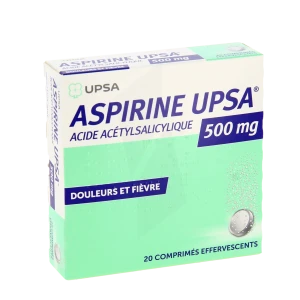 Aspirine Upsa 500 Mg, Comprimé Effervescent