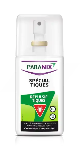 Paranix Moustiques Spray Spécial Tiques Fl/90ml