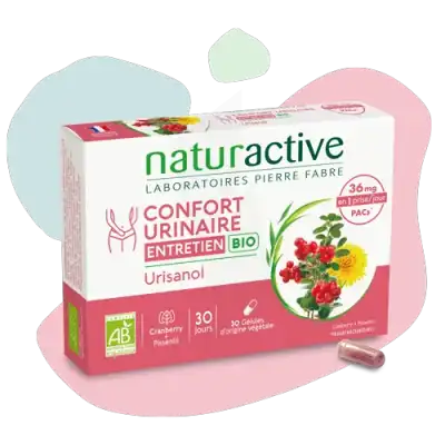Naturactive Confort Urinaire Entretien Bio Urisanol Gélules B/30 à Saint-Maximin