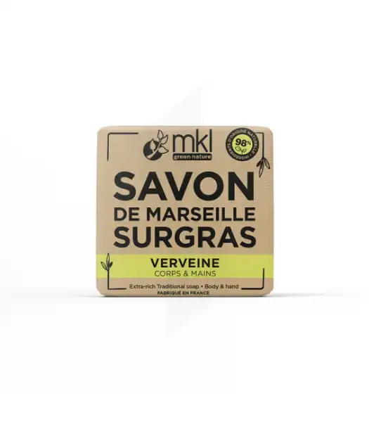 Mkl Savon De Marseille Solide Verveine 100g
