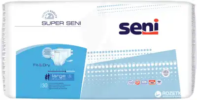 Super Seni Change Complet Large Sachet/30 à ROSIÈRES