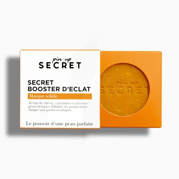 Pin Up Secret Secret Booster D'eclat Masque Solide 70g