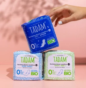 Tadam' Serviettes Dermo-sensitives Ultra Normal+ Sachet/14