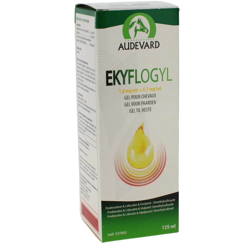 Ekyflogyl 1,8 Mg/ml + 8,7 Mg/ml Gel Pour Chevaux, Gel