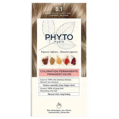 Phytocolor Kit Coloration Permanente 8.1 à CUISERY