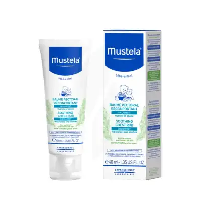 Mustela Baume Pectoral Reconfortant Dès La Naissance 40 Ml à NOYON