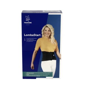 Lombastart Ceinture Lombaire Maintien Noir H21cm T5