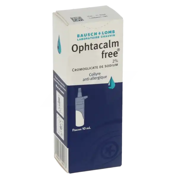 Ophtacalmfree 2 %, Collyre En Solution