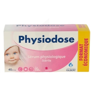 Physiodose Solution Sérum Physiologique 40unidoses/5ml