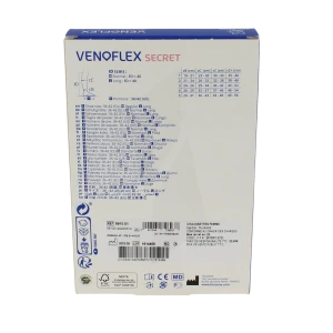 Thuasne Venoflex Secret 1 Chaussette Femme - Noir T2n