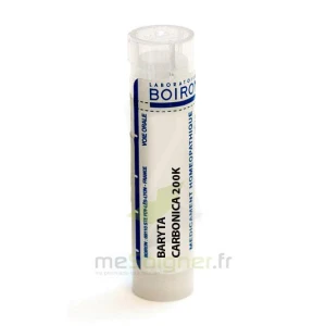 Boiron Baryta Carbonica 200k Granules Tube De 4g
