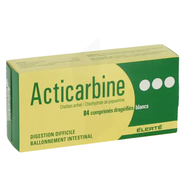 Acticarbine, Comprimé Enrobé