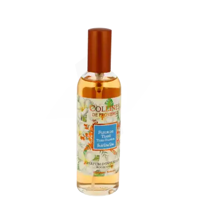 Collines De Provence Parfum D'intérieur Fleur De Tiaré Spray/100ml à BIGANOS