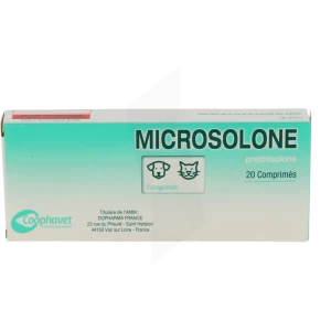 Microsolone Boîte De 1 Plaquette Thermoformée De 20 Comprimés