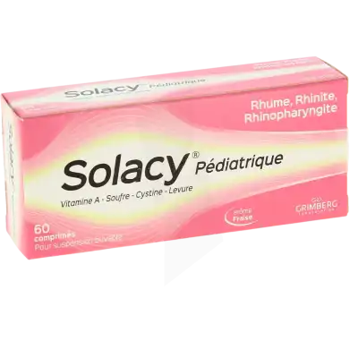 Solacy Pediatrique, Comprimé Pour Suspension Buvable à MULHOUSE