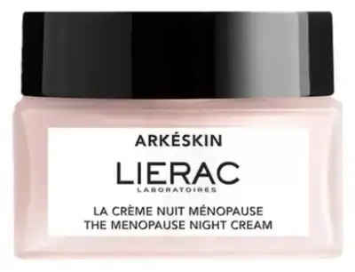 Liérac Arkeskin La Crème Nuit Crème Ménopause Pot/50ml à Mérignac