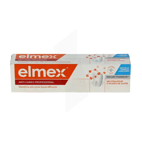Elmex Dentifrice Anti-caries Professional Protection Renforcée T/75ml