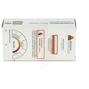 Pregabaline Teva Sante 100 Mg, Gélule