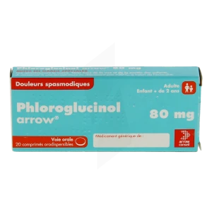 Phloroglucinol Arrow 80 Mg, Comprimé Orodispersible