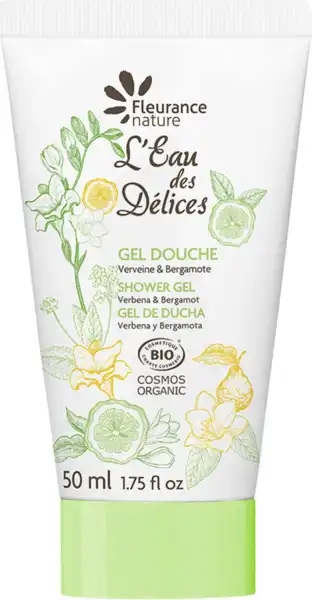 Fleurance Nature Gel Douche L'eau Des Délices Verveine Et Bergamote T/50ml