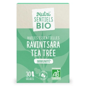 Nutrisanté Nutrisentiels Bio Ravintsara Tea-tree Gélules B/30