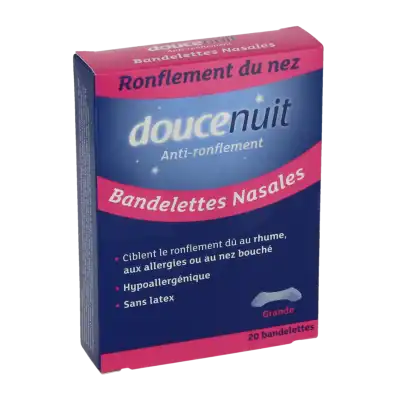 Doucenuit Bandelettes Nasales Grandes, Bt 20 à Saint-Sébastien-sur-Loire