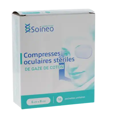 Soineo Compresse Oc Stér 6x8cm Boîte De 10 à LIVRON-SUR-DROME