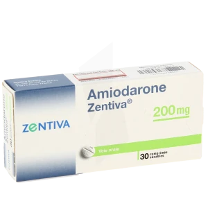 Amiodarone Zentiva 200 Mg, Comprimé Sécable