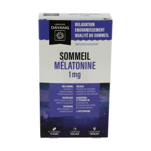 Dayang Sommeil Mélatonine 1 Mg 14 Comprimés